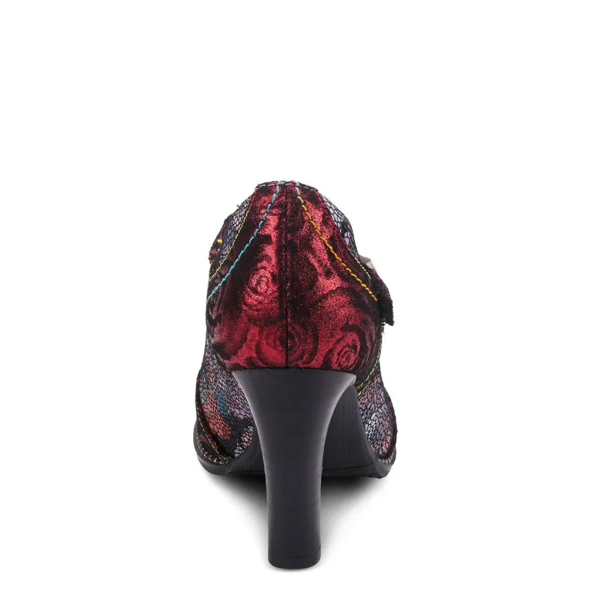 Spring Step Shoes L'Artiste Mazie Women's Floral Metallic Leather Shoes - Image 5