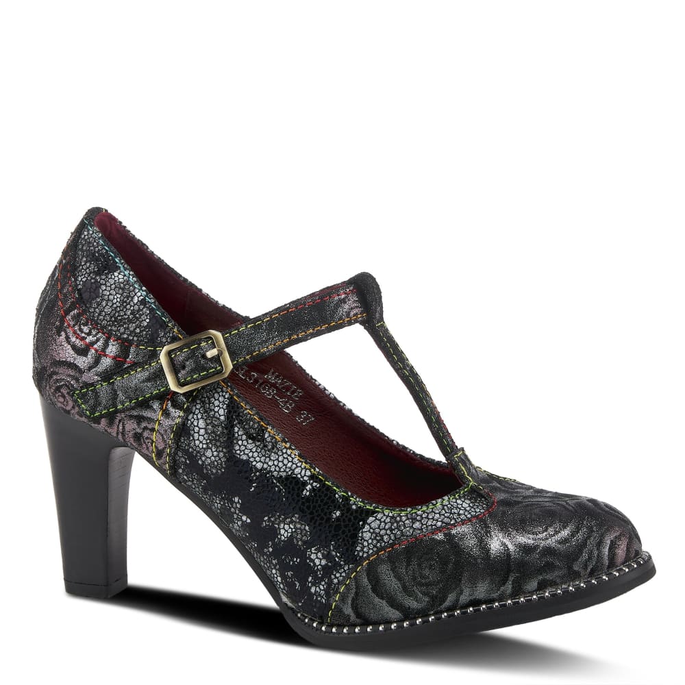 Spring Step Shoes L'Artiste Mazie Women's Floral T Bar Shoes - Image 15