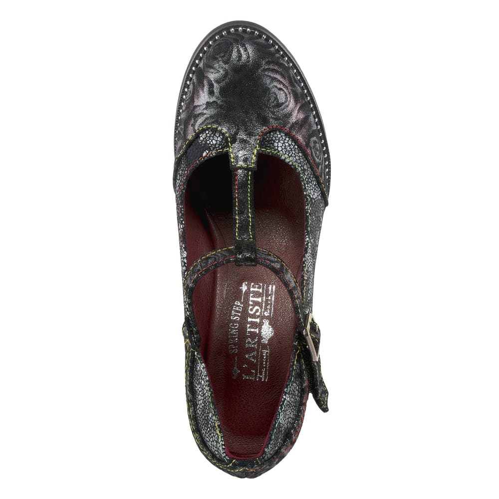 Spring Step Shoes L'Artiste Mazie Women's Floral T Bar Shoes - Image 17