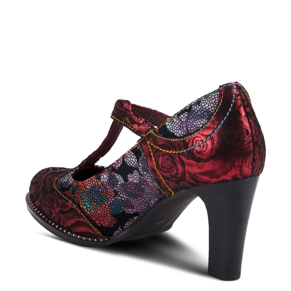 Spring Step Shoes L'Artiste Mazie Women's Floral T Bar Shoes - Image 7
