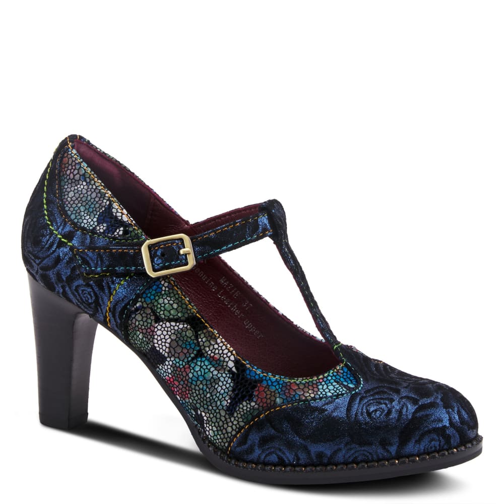 Spring Step Shoes L'Artiste Mazie Women's Floral T Bar Shoes - Image 8