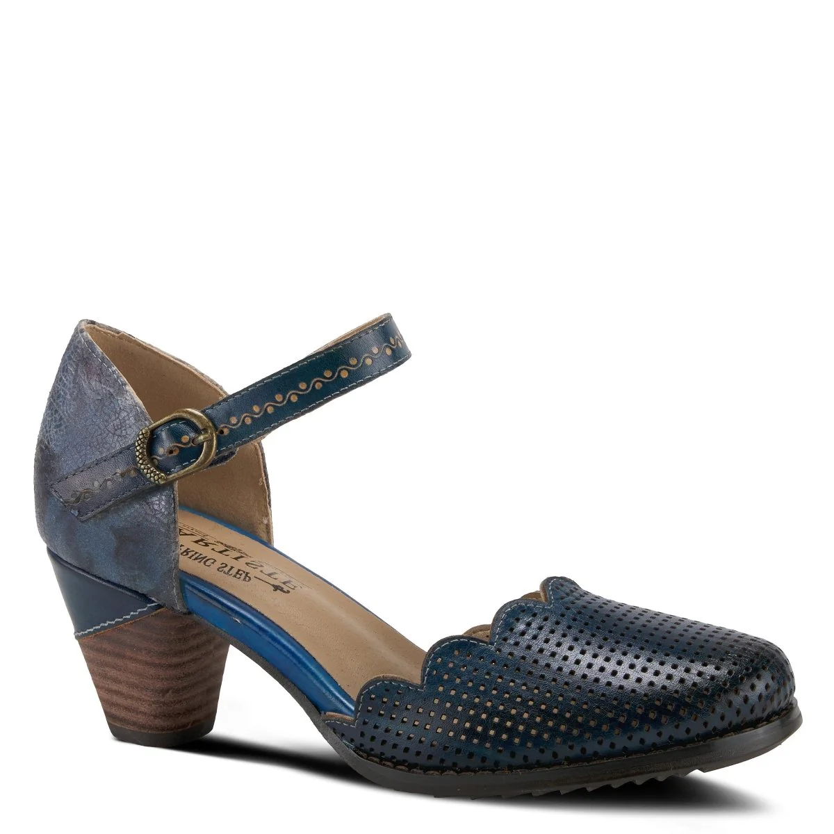 Spring Step Shoes L'Artiste Parchelle Women's Hand Painted Leather Shoes