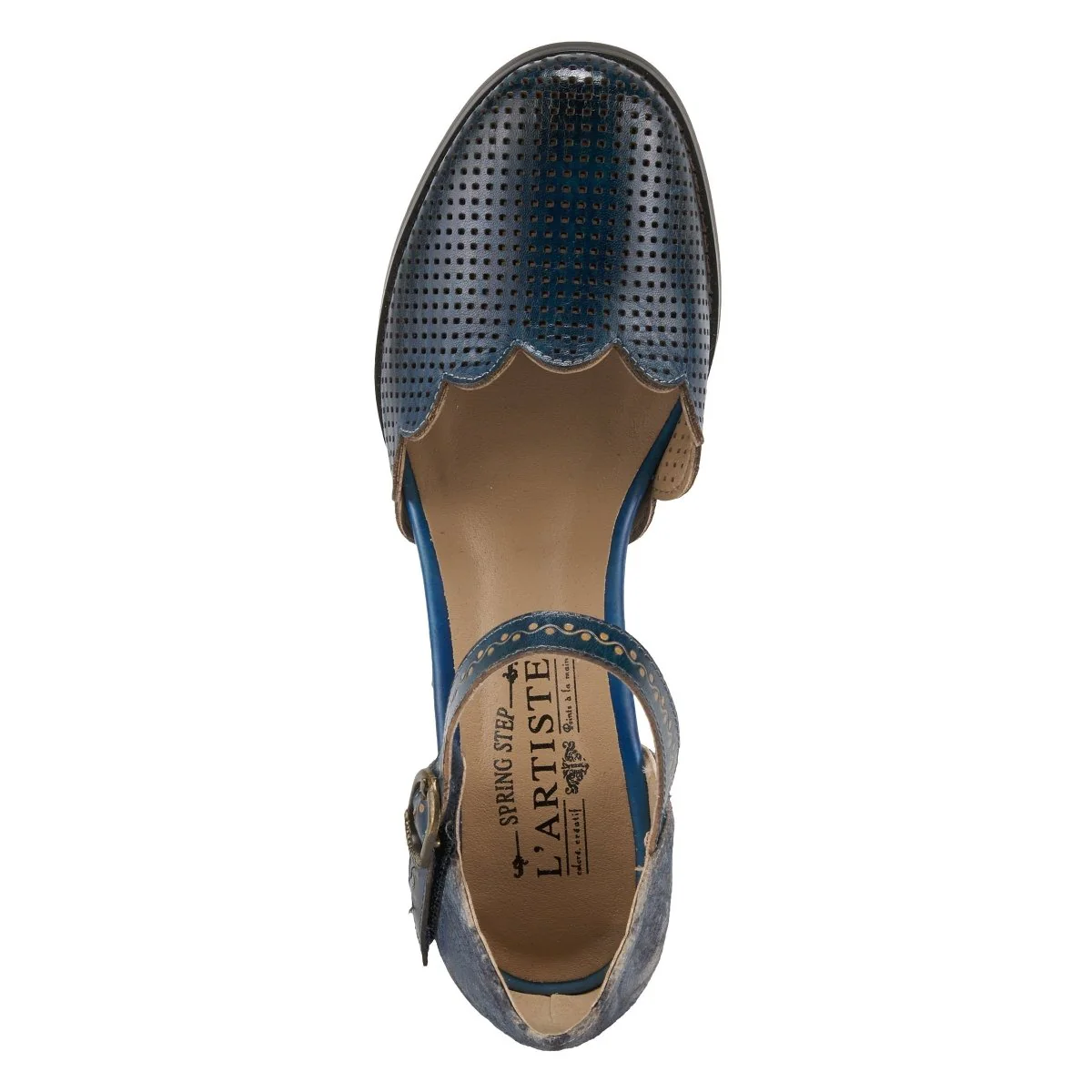 Spring Step Shoes L'Artiste Parchelle Women's Hand Painted Leather Shoes - Image 11