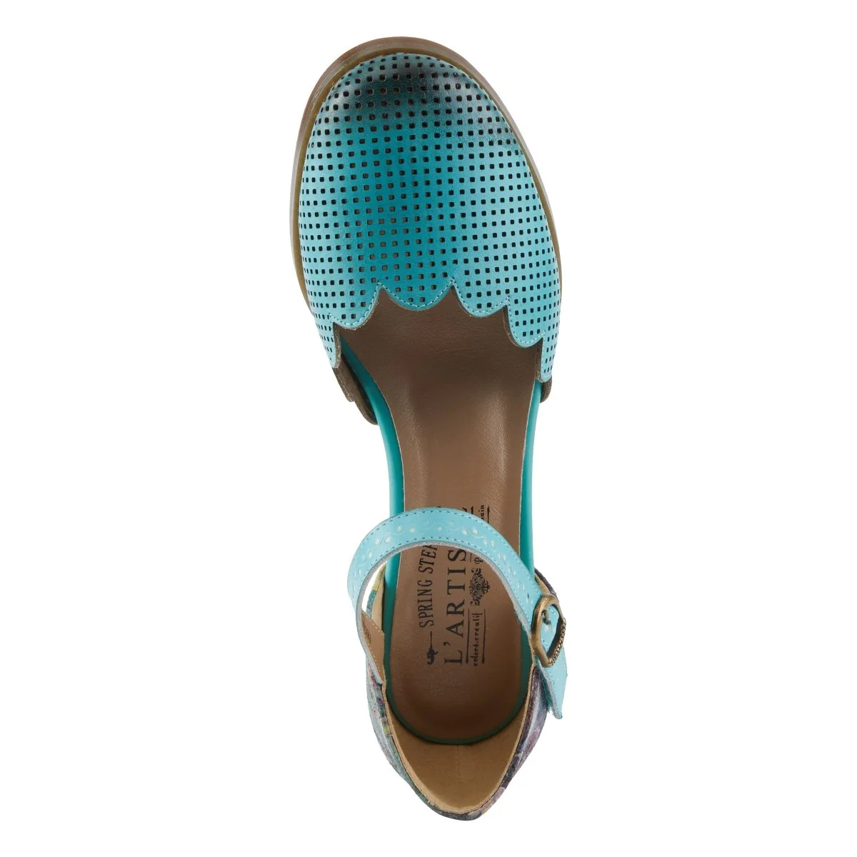 Spring Step Shoes L'Artiste Parchelle Women's Hand Painted Leather Shoes - Image 18