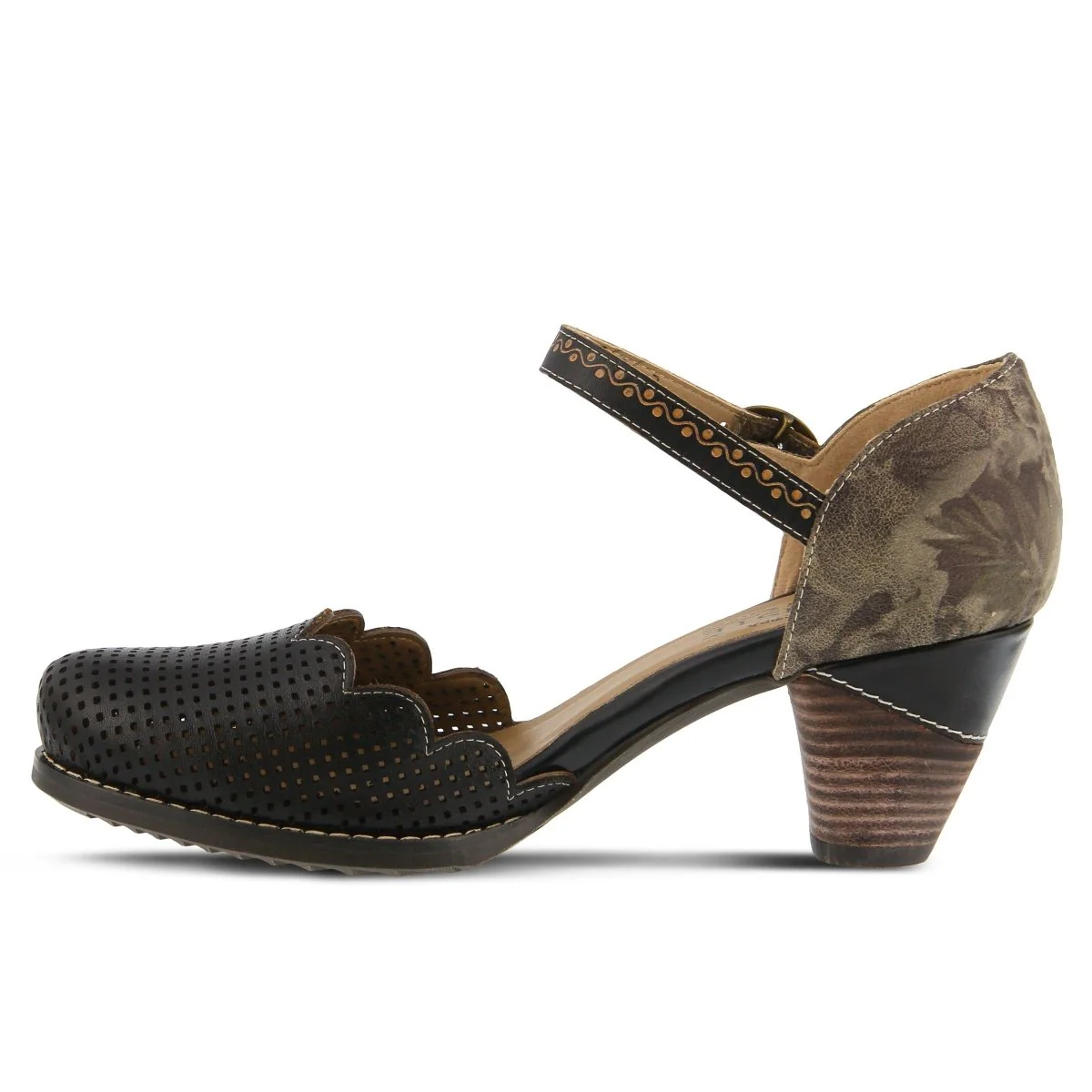 Spring Step Shoes L'Artiste Parchelle Women's Hand Painted Leather Shoes - Image 23