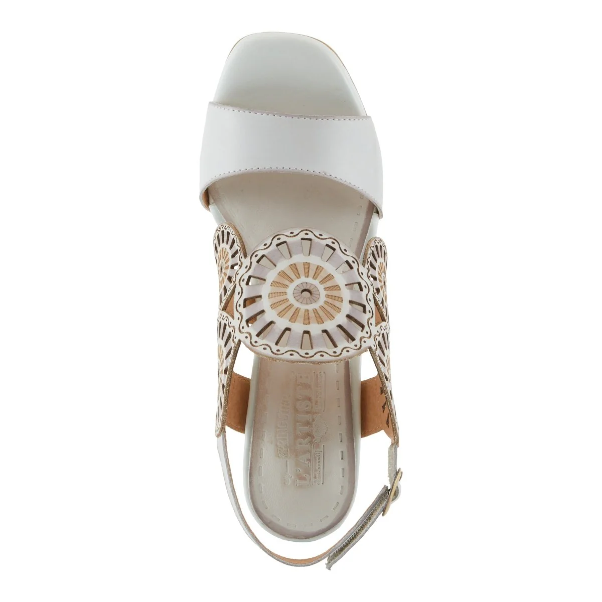 Spring Step Shoes L'Artiste Pinwheel Women’s Leather Sandals - Image 10