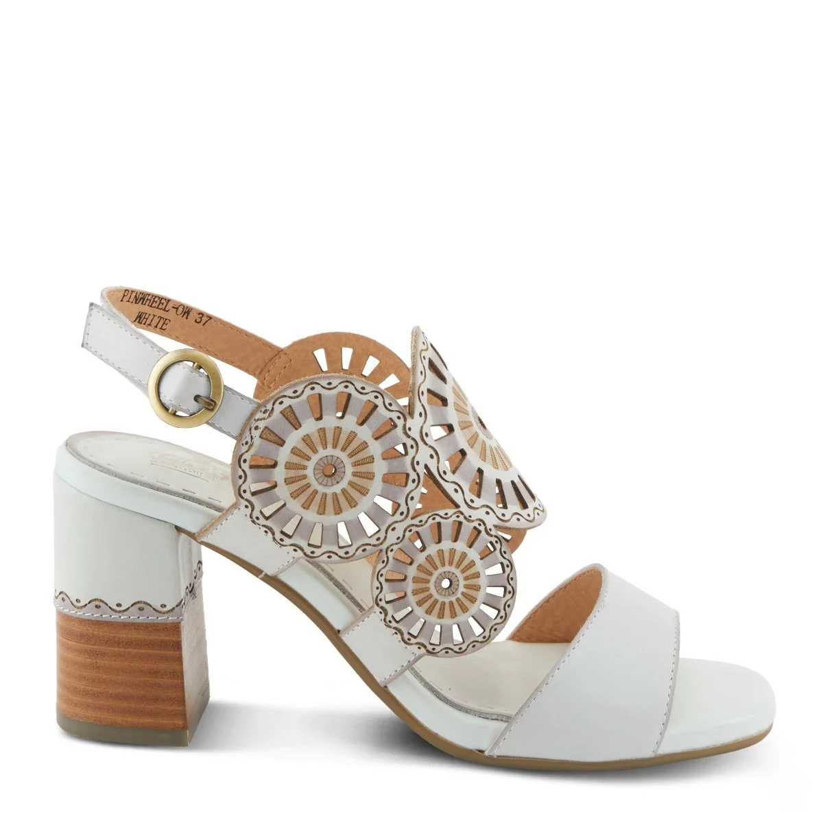 Spring Step Shoes L'Artiste Pinwheel Women’s Leather Sandals - Image 12