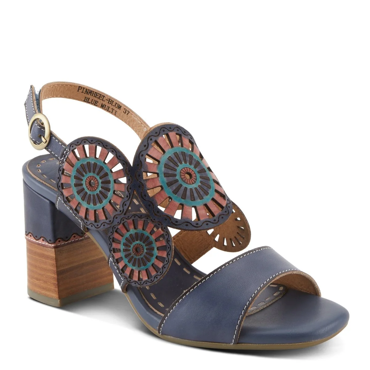 Spring Step Shoes L'Artiste Pinwheel Women’s Leather Sandals - Image 15