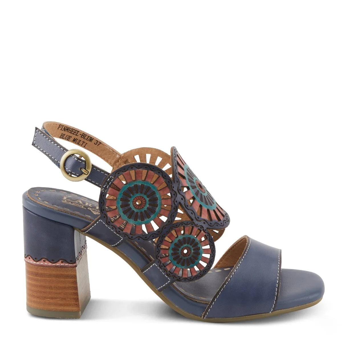 Spring Step Shoes L'Artiste Pinwheel Women’s Leather Sandals - Image 19