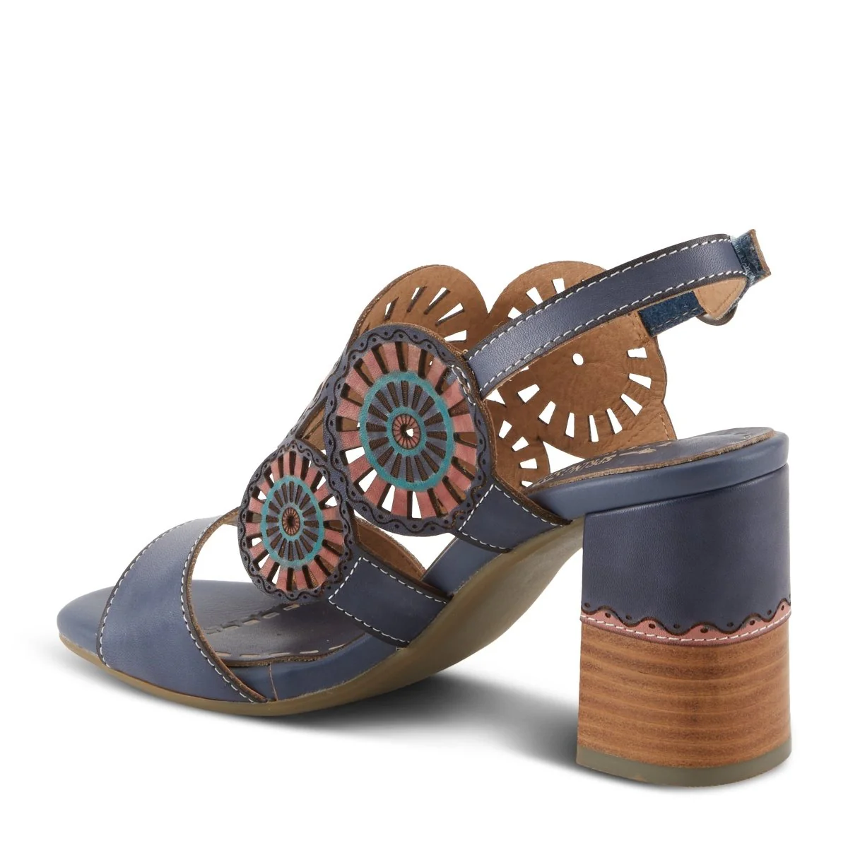 Spring Step Shoes L'Artiste Pinwheel Women’s Leather Sandals - Image 21