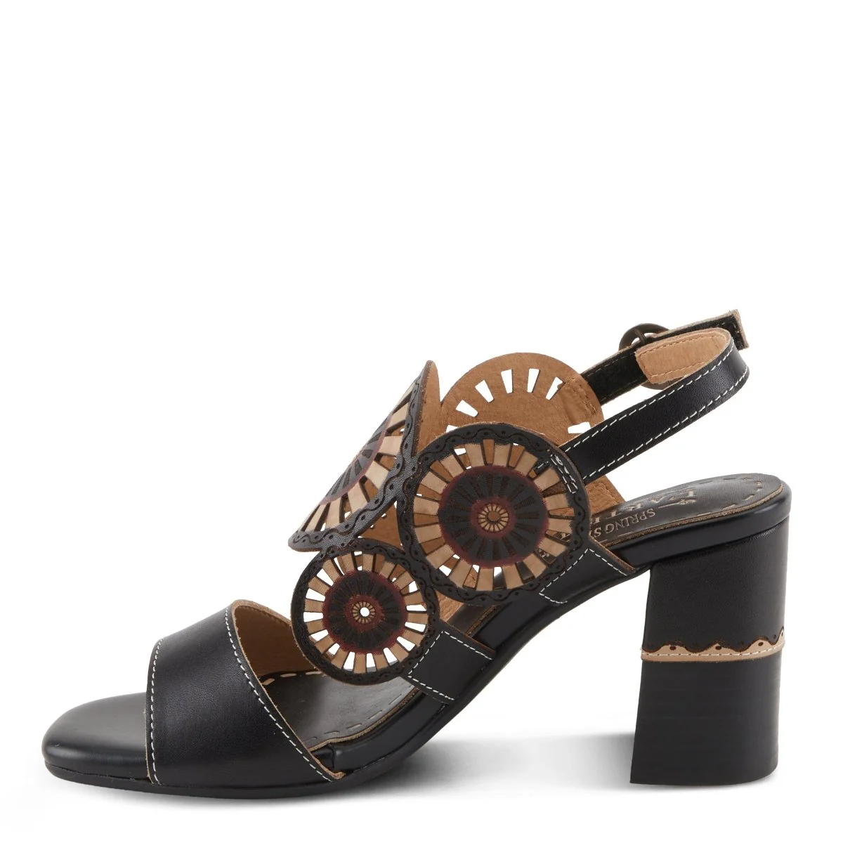 Spring Step Shoes L'Artiste Pinwheel Women’s Leather Sandals - Image 23