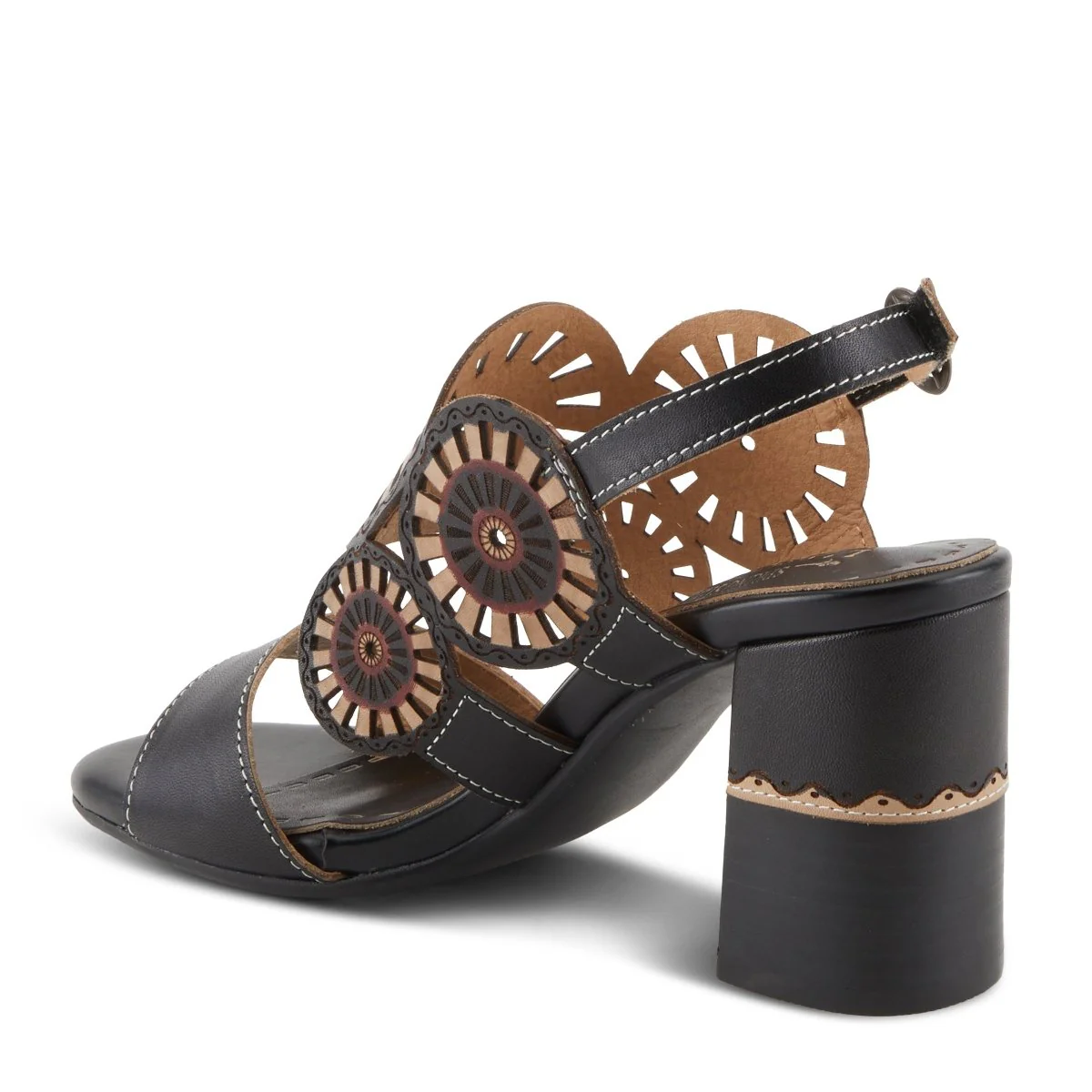 Spring Step Shoes L'Artiste Pinwheel Women’s Leather Sandals - Image 28
