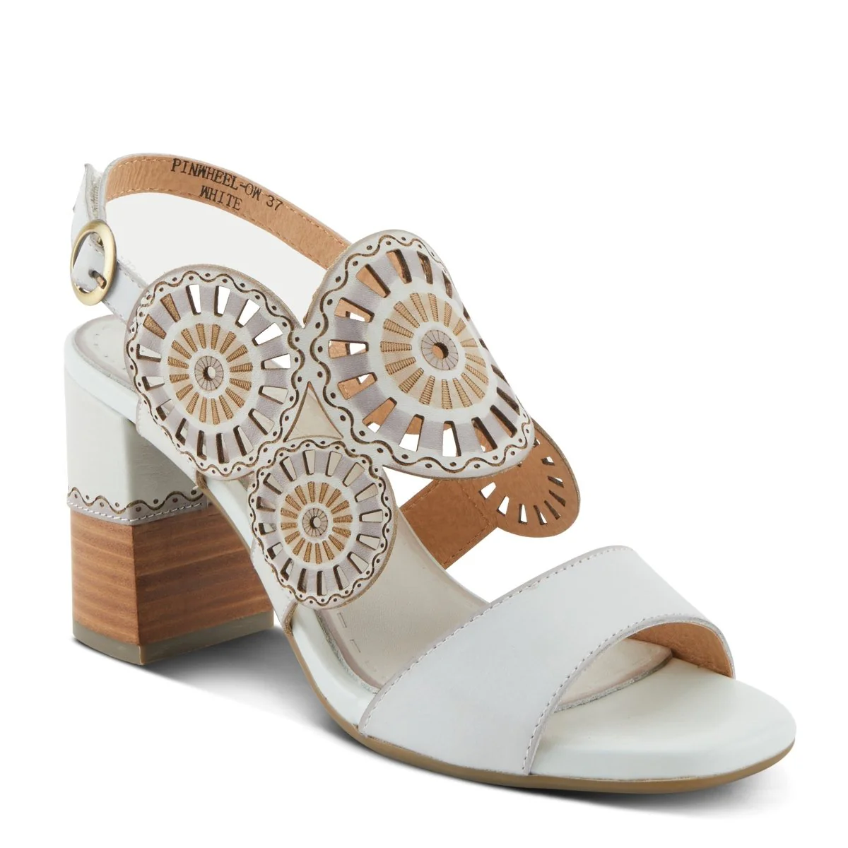 Spring Step Shoes L'Artiste Pinwheel Women’s Leather Sandals - Image 8