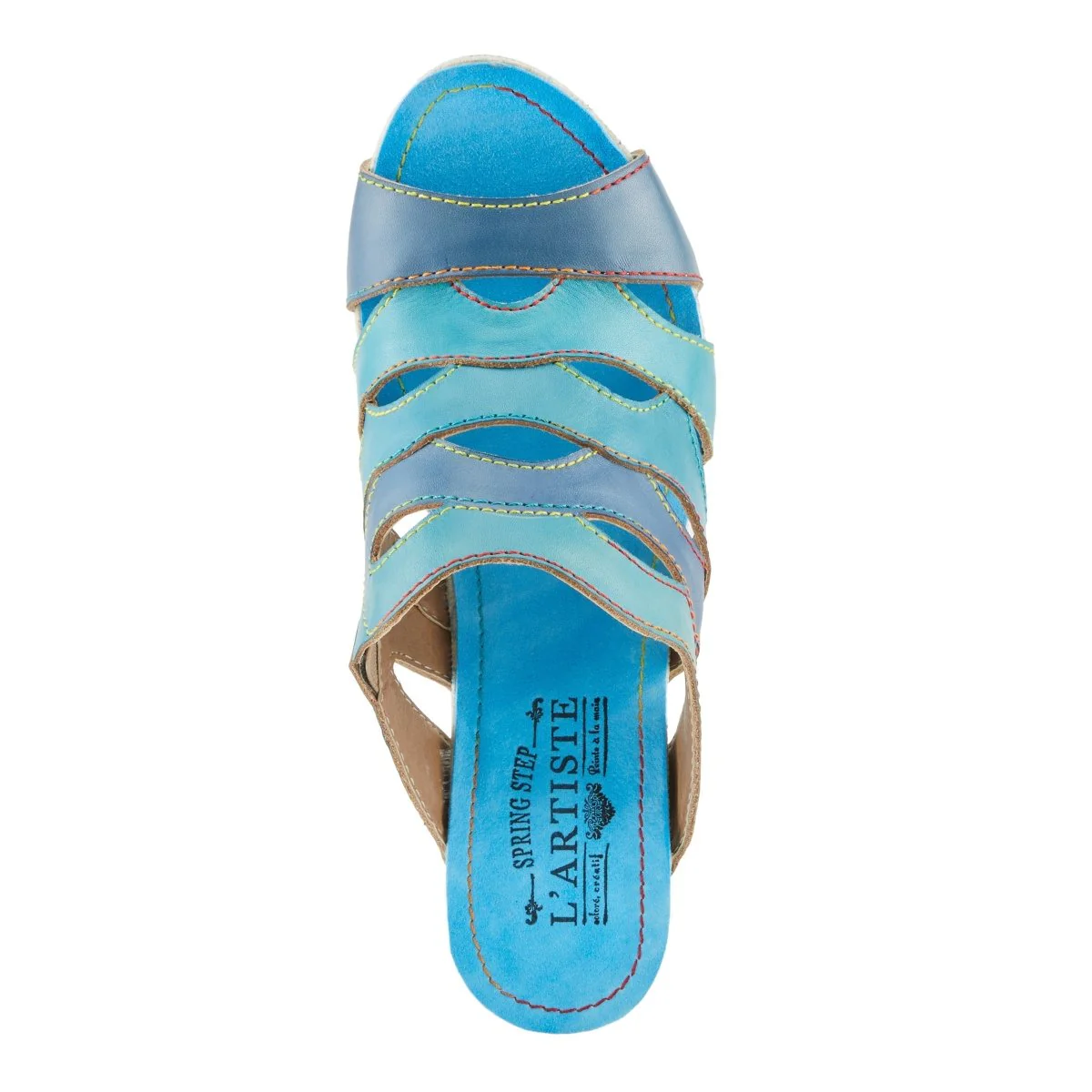 Spring Step Shoes L'Artiste Pita Sandals Women's Hand Painted Leather - Image 10