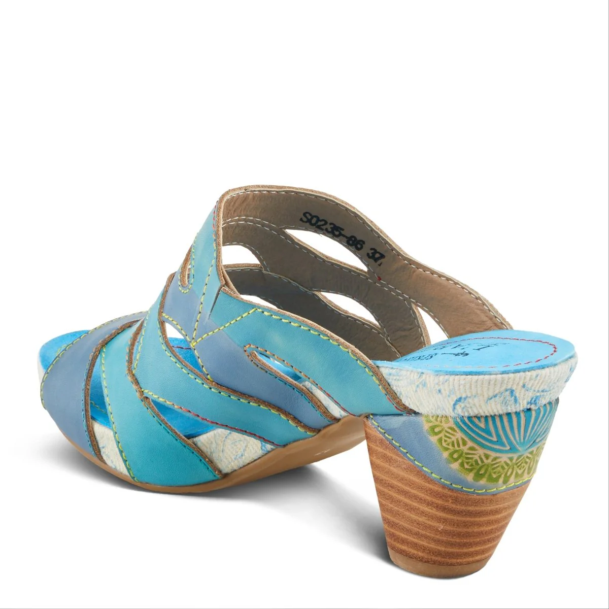 Spring Step Shoes L'Artiste Pita Sandals Women's Hand Painted Leather - Image 14
