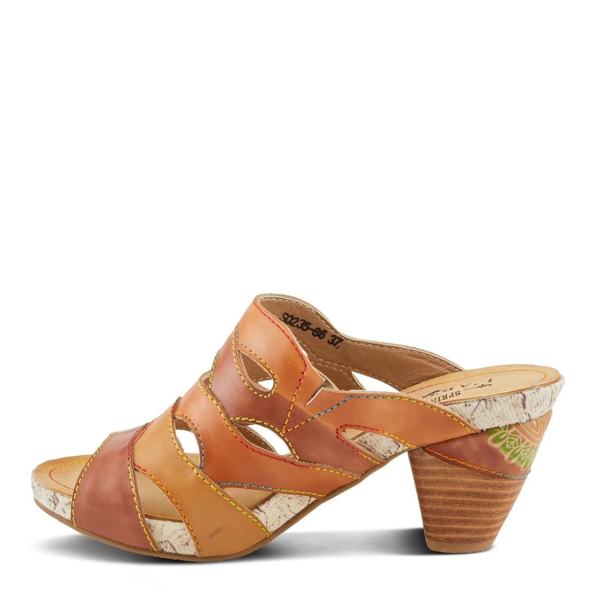 Spring Step Shoes L'Artiste Pita Sandals Women's Hand Painted Leather - Image 16