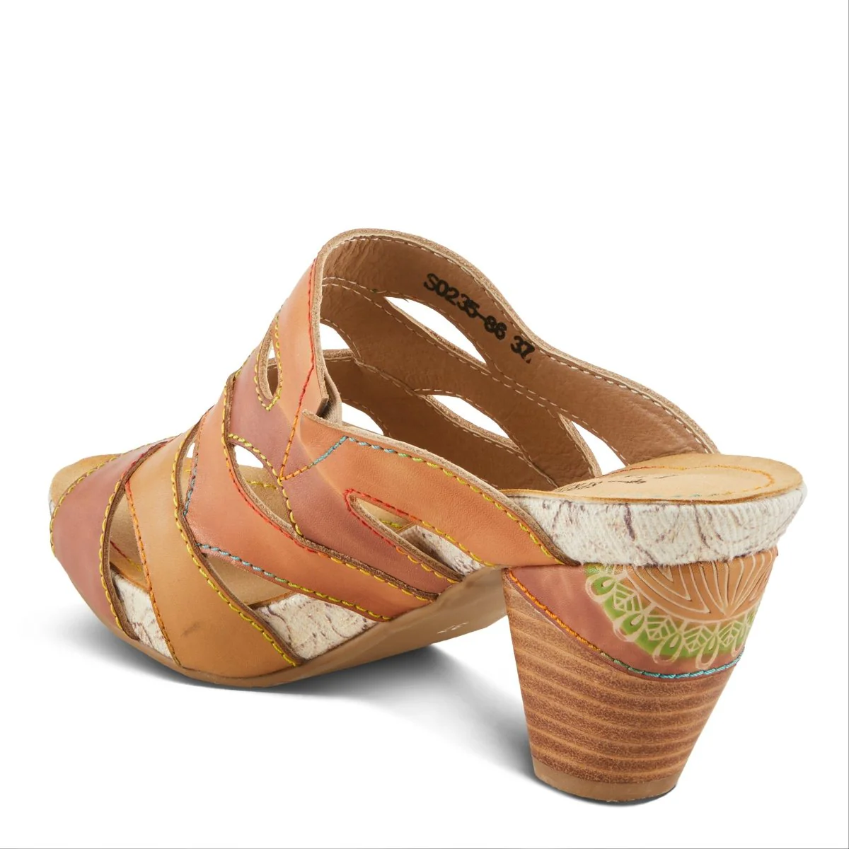 Spring Step Shoes L'Artiste Pita Sandals Women's Hand Painted Leather - Image 21