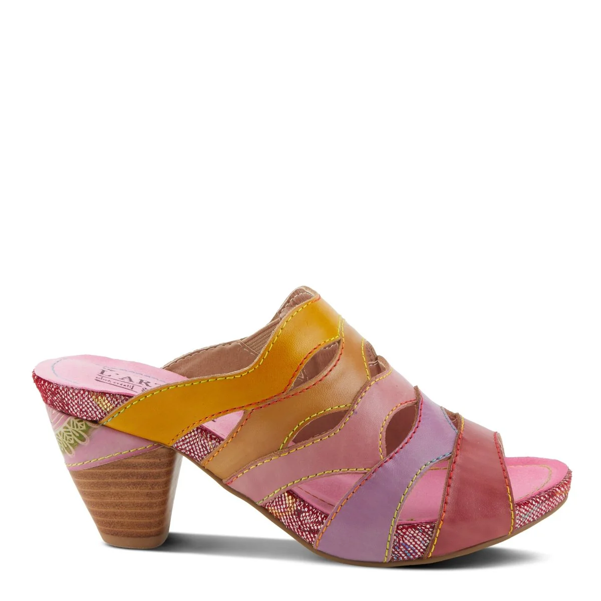 Spring Step Shoes L'Artiste Pita Sandals Women's Hand Painted Leather - Image 5