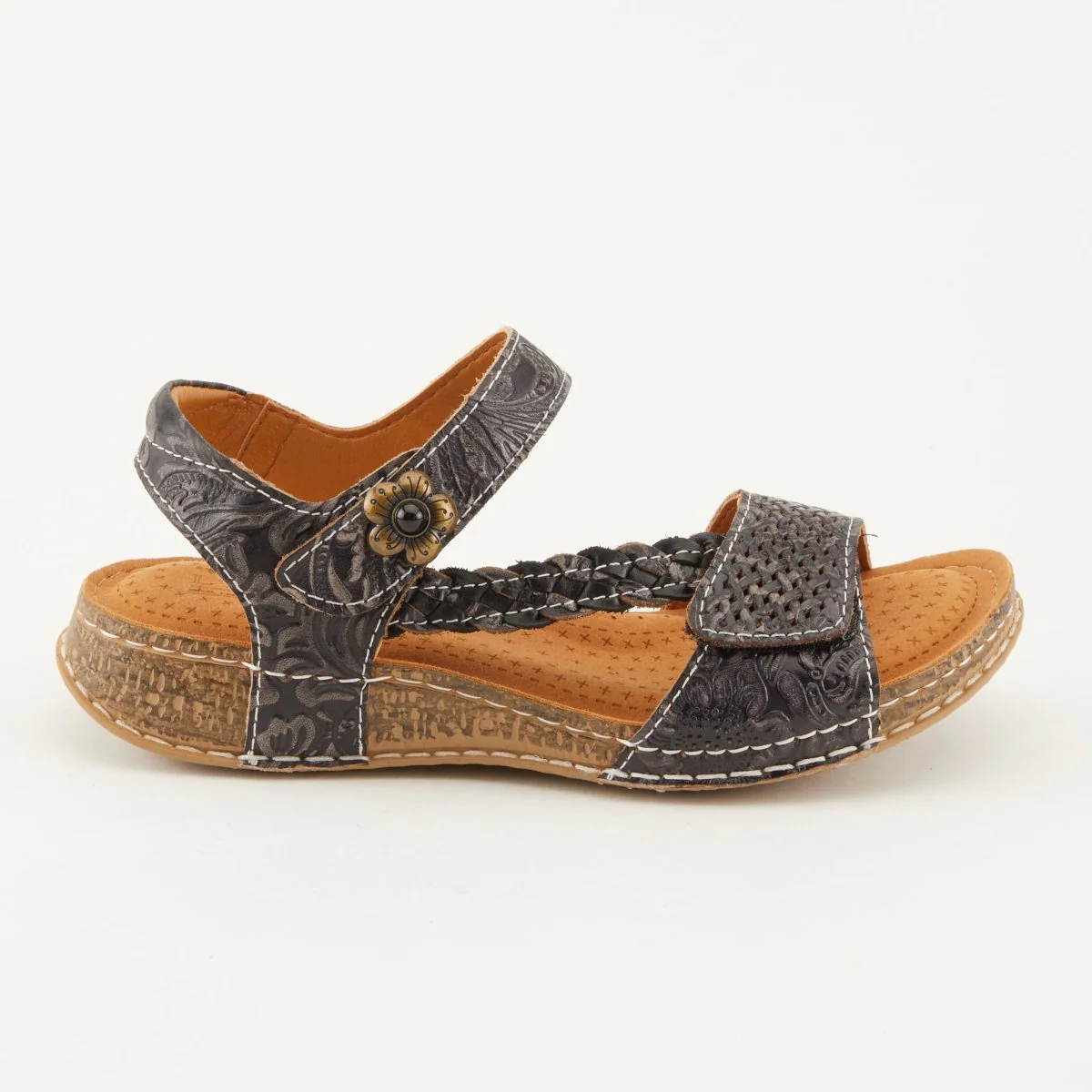 Spring Step Shoes L'Artiste Popular Women’s Leather Adjustable Sandals - Image 18