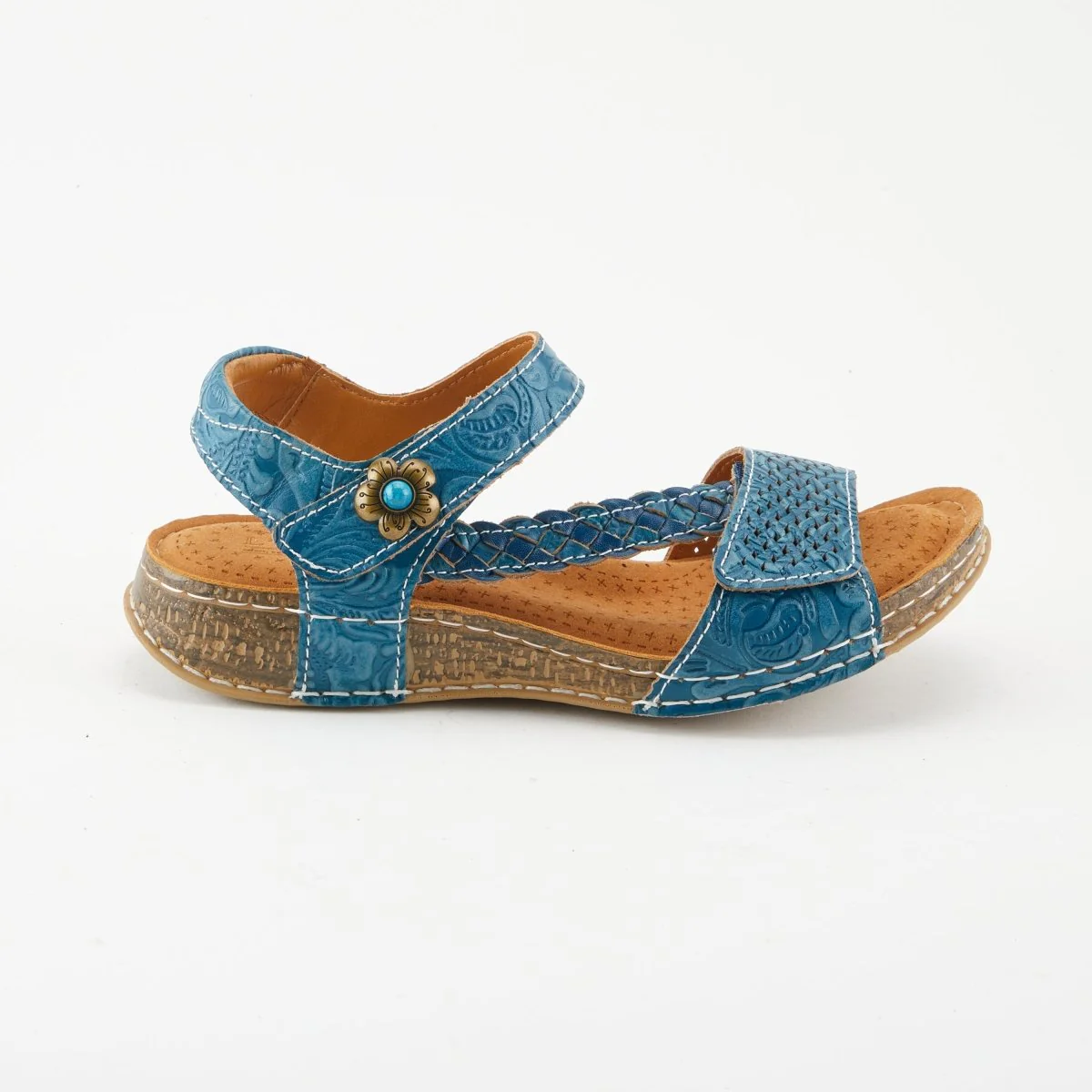 Spring Step Shoes L'Artiste Popular Women’s Leather Adjustable Sandals - Image 8