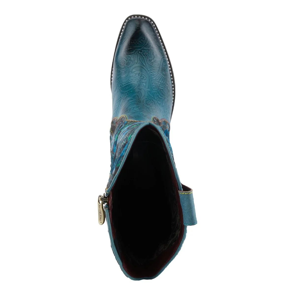Spring Step Shoes L'Artiste Rodeoqueen Viv Women's Western Flair Cowgirl Leather and Velvet Boots - Image 10