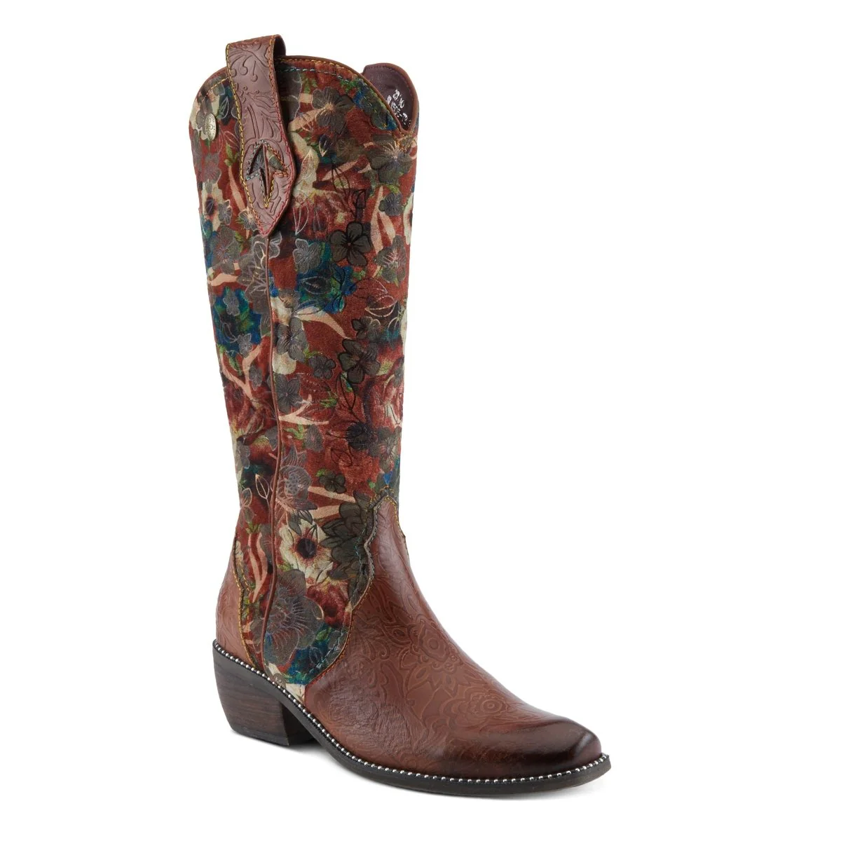 Spring Step Shoes L'Artiste Rodeoqueen Viv Women's Western Flair Cowgirl Leather and Velvet Boots - Image 15