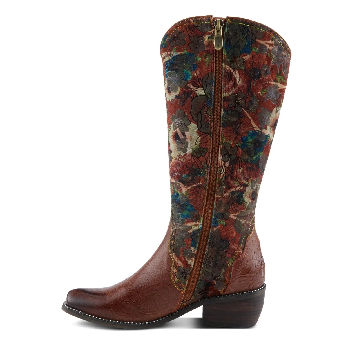 Spring Step Shoes L'Artiste Rodeoqueen Viv Women's Western Flair Cowgirl Leather and Velvet Boots - Image 16