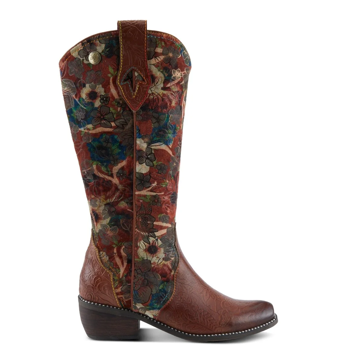 Spring Step Shoes L'Artiste Rodeoqueen Viv Women's Western Flair Cowgirl Leather and Velvet Boots - Image 19
