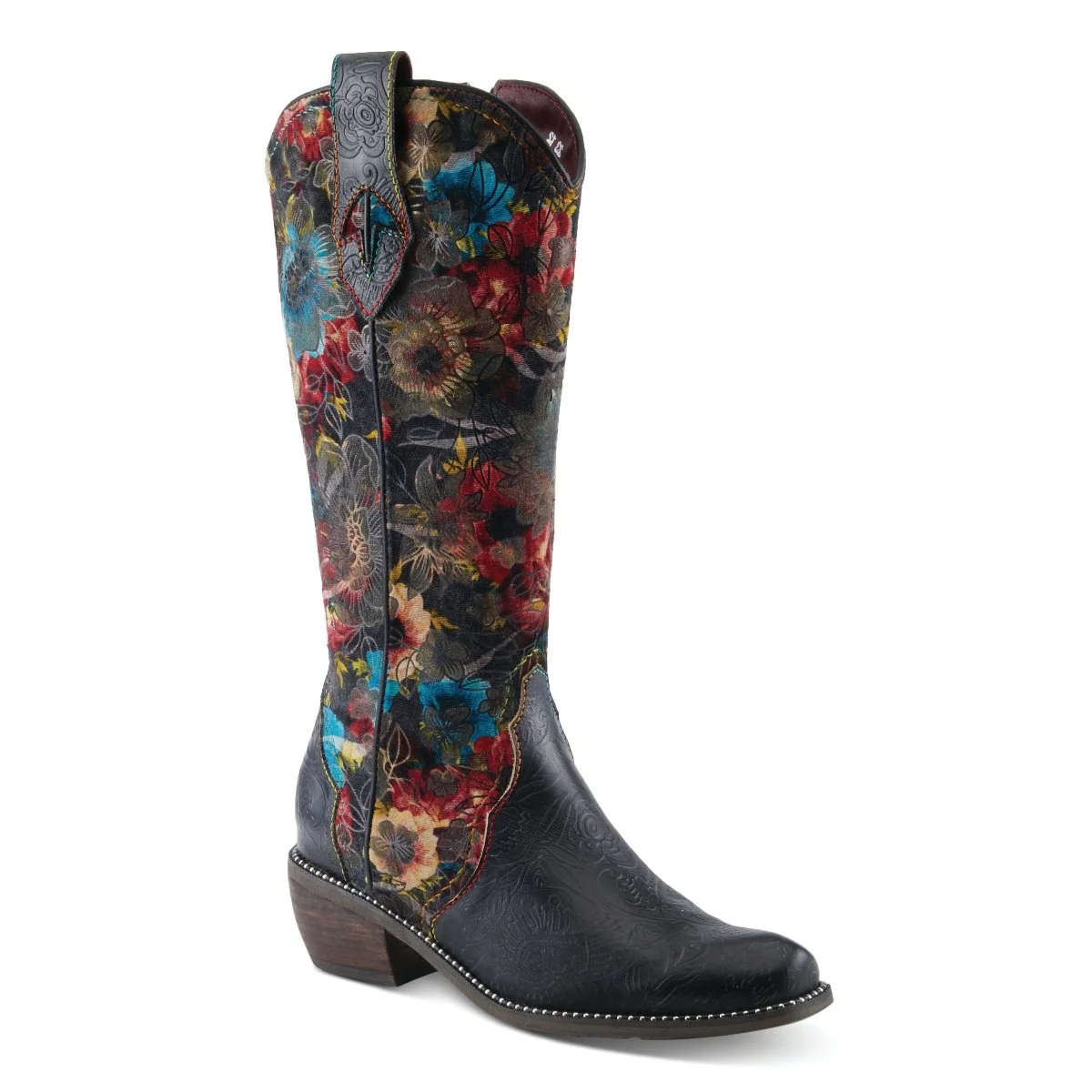 Spring Step Shoes L'Artiste Rodeoqueen Viv Women's Western Flair Cowgirl Leather and Velvet Boots - Image 22
