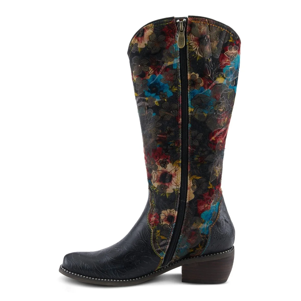 Spring Step Shoes L'Artiste Rodeoqueen Viv Women's Western Flair Cowgirl Leather and Velvet Boots - Image 23