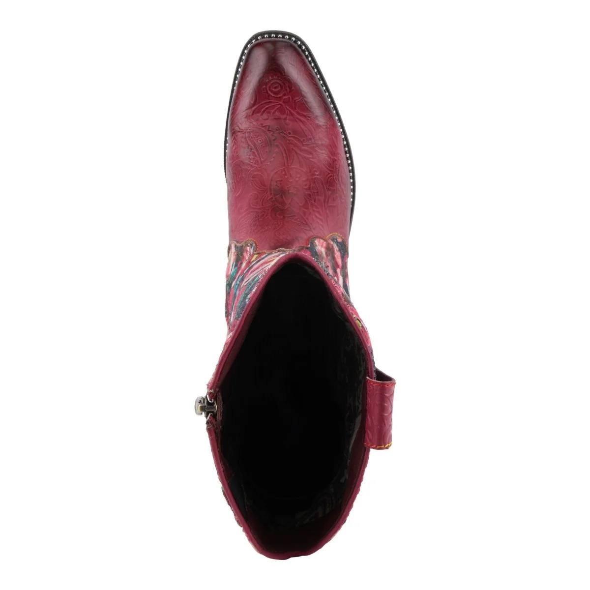 Spring Step Shoes L'Artiste Rodeoqueen Viv Women's Western Flair Cowgirl Leather and Velvet Boots - Image 3