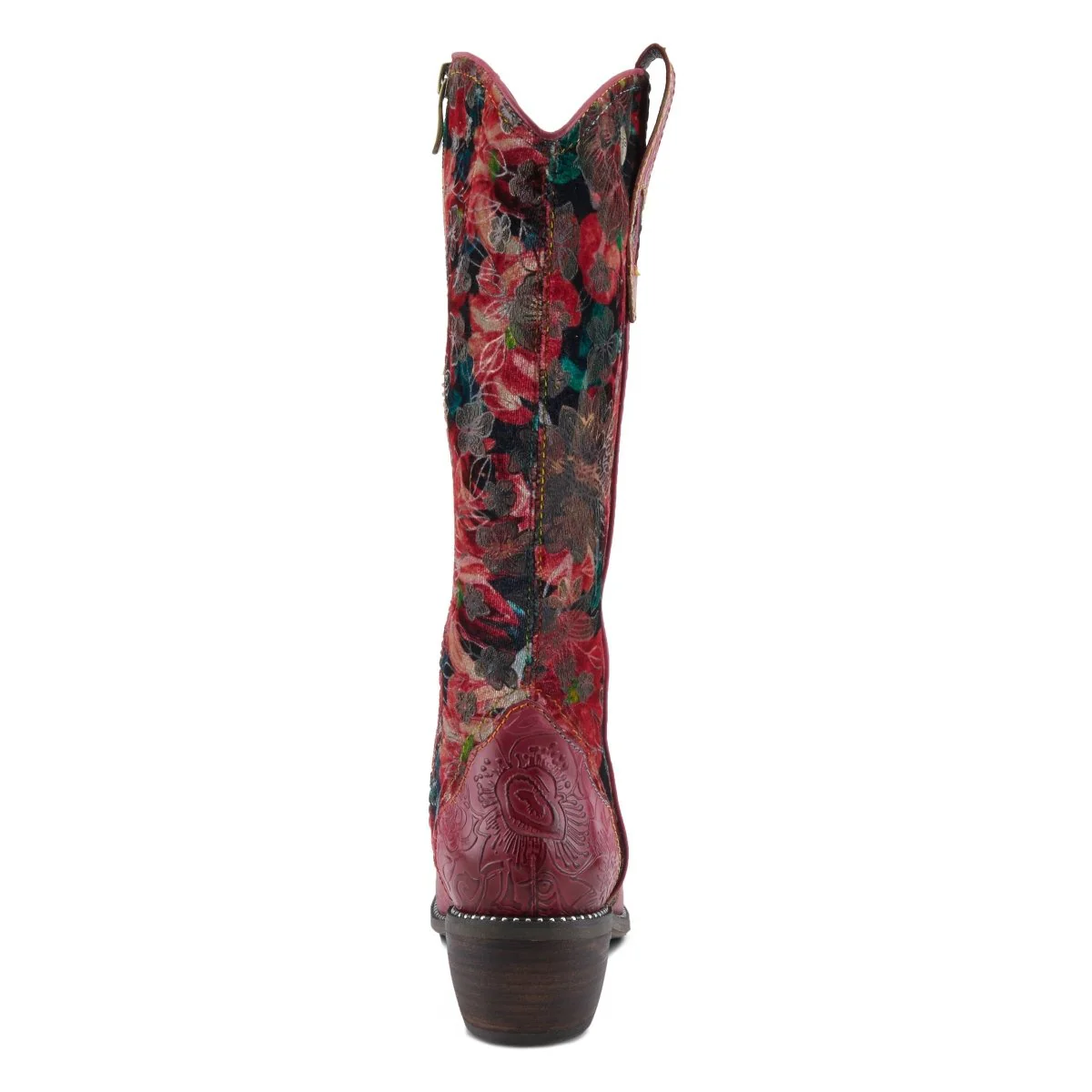 Spring Step Shoes L'Artiste Rodeoqueen Viv Women's Western Flair Cowgirl Leather and Velvet Boots - Image 4