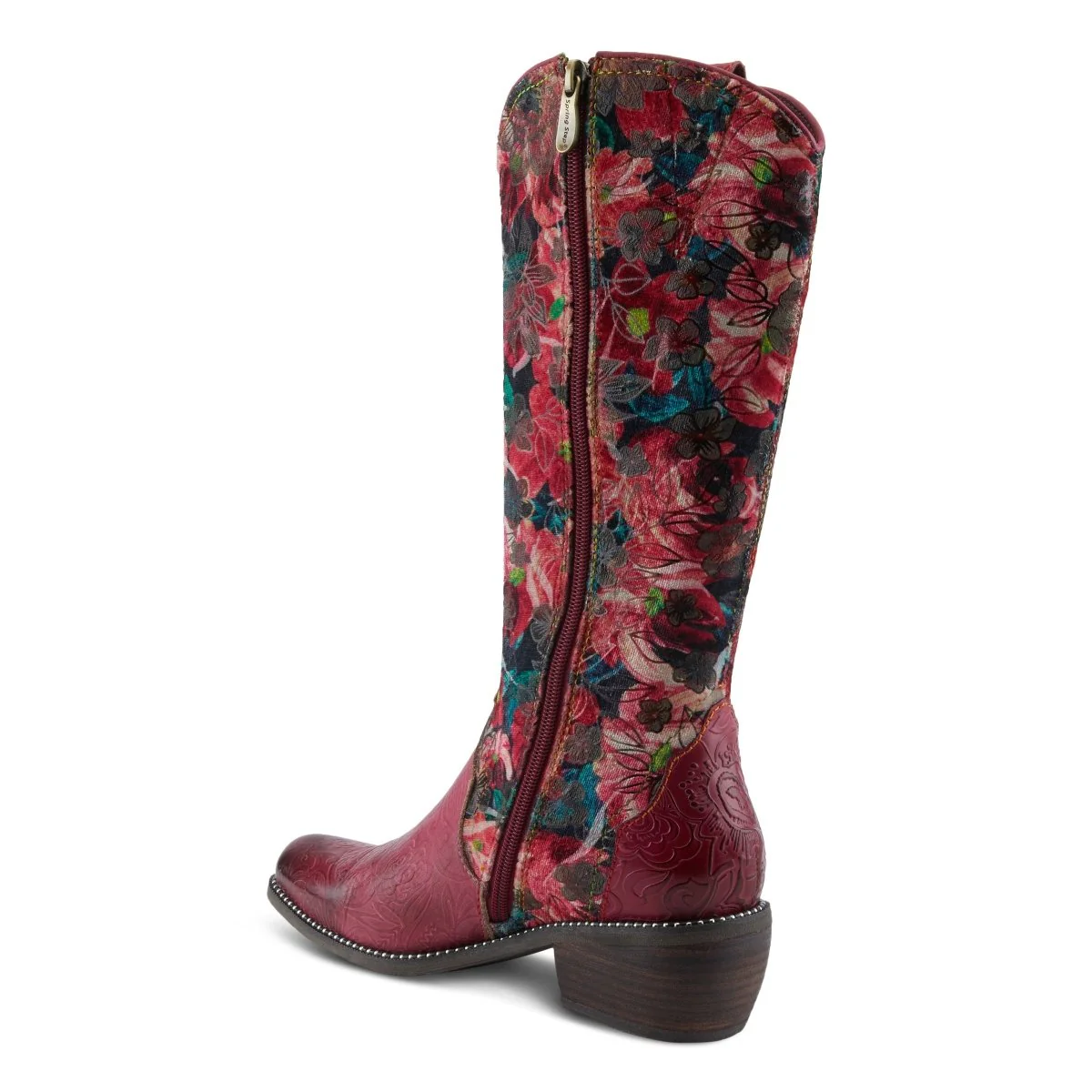 Spring Step Shoes L'Artiste Rodeoqueen Viv Women's Western Flair Cowgirl Leather and Velvet Boots - Image 7