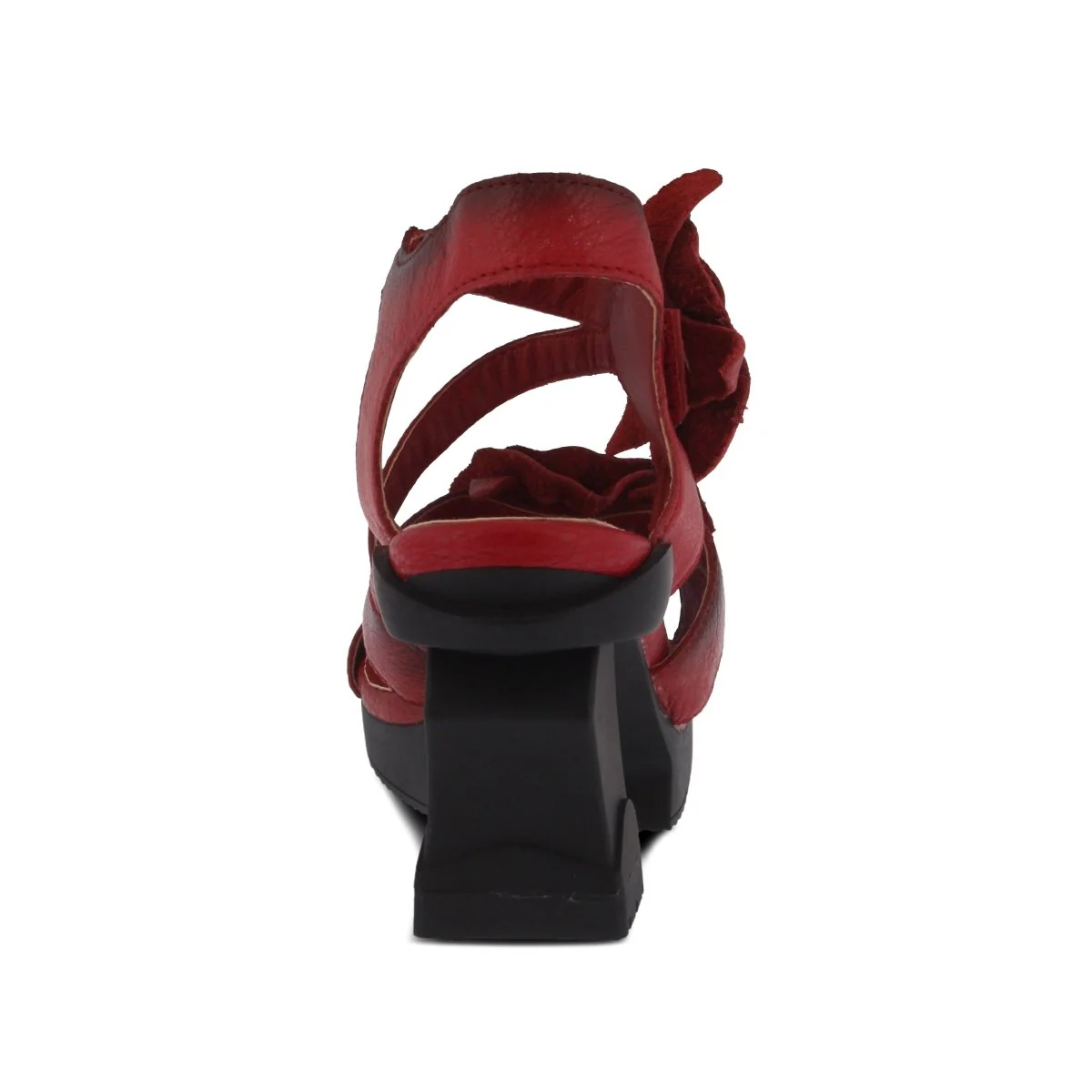 Spring Step Shoes L'Artiste Shelly Ankle Strap Sandal Women’s Hand Painted Leather - Image 11