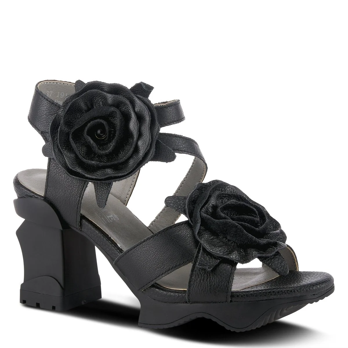 Spring Step Shoes L'Artiste Shelly Ankle Strap Sandal Women’s Hand Painted Leather - Image 14