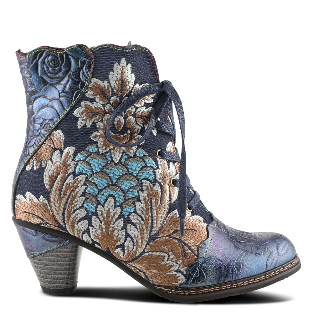 Spring Step Shoes L'Artiste Siren Women's Embroidered Multicolor Boots - Image 12