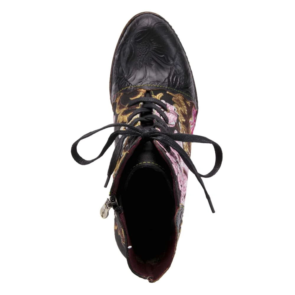 Spring Step Shoes L'Artiste Siren Women's Embroidered Multicolor Boots - Image 16