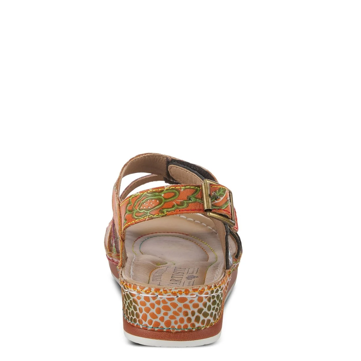 Spring Step Shoes L'Artiste Sumacah Sandal Women's Hand Painted Leather - Image 25
