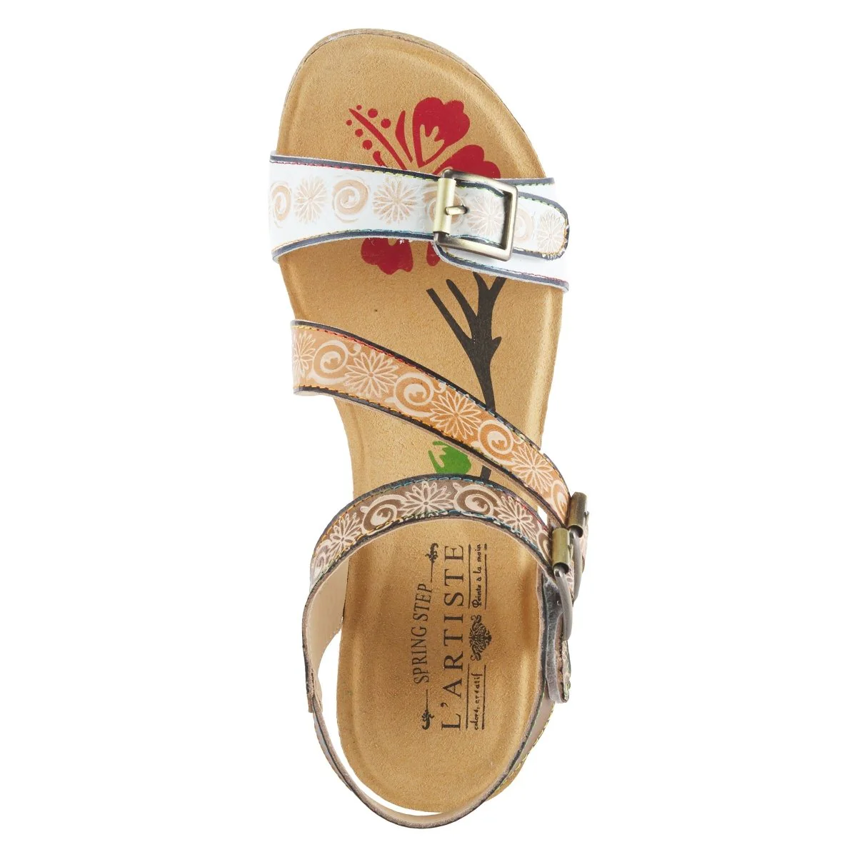 Spring Step Shoes L'Artiste Tanja Ankle Strap Sandal Women’s Leather Wedge - Image 17