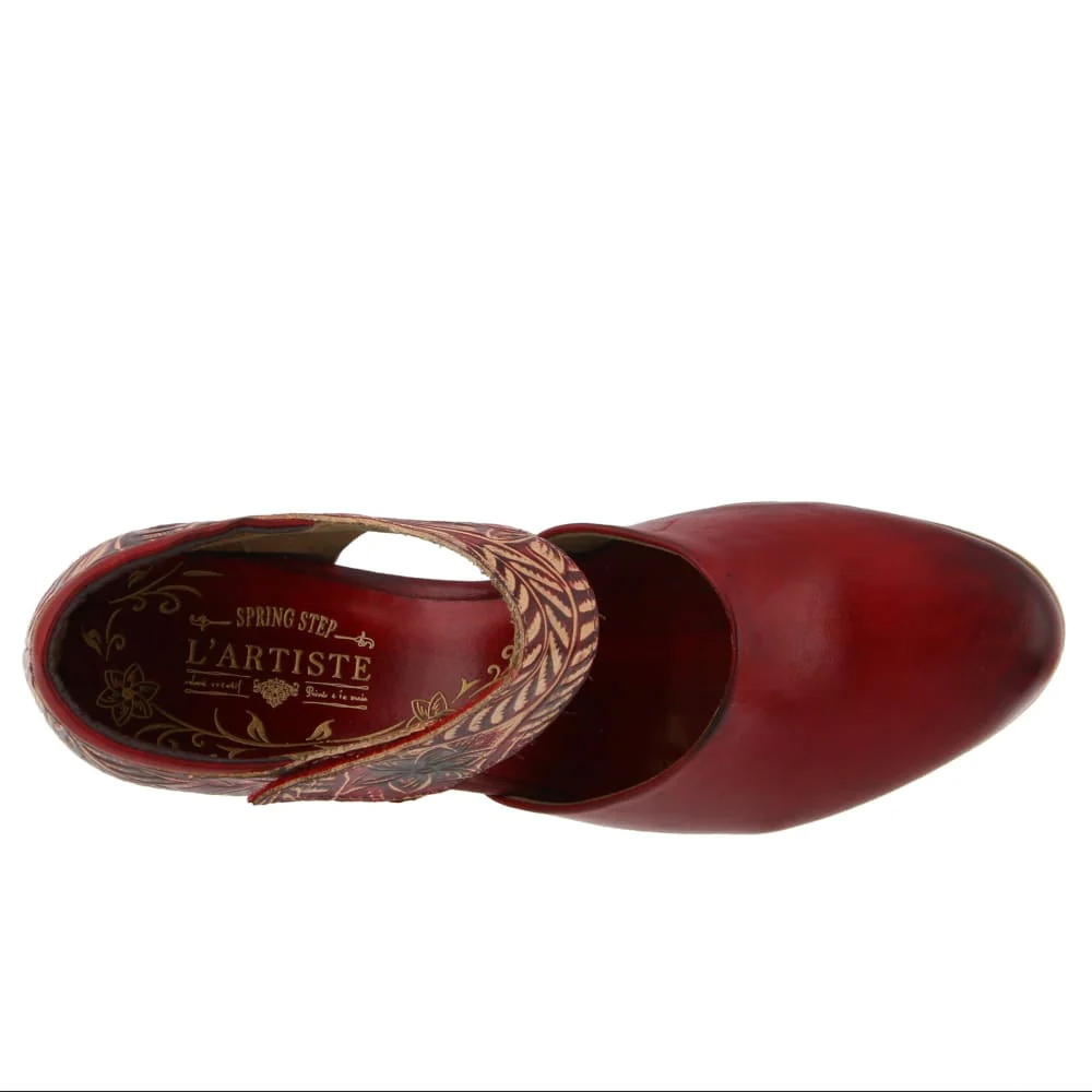 Spring Step Shoes L'Artiste Toolie Women's Exquisite Hand Crafted French Inspired Leather Shoes - Image 3