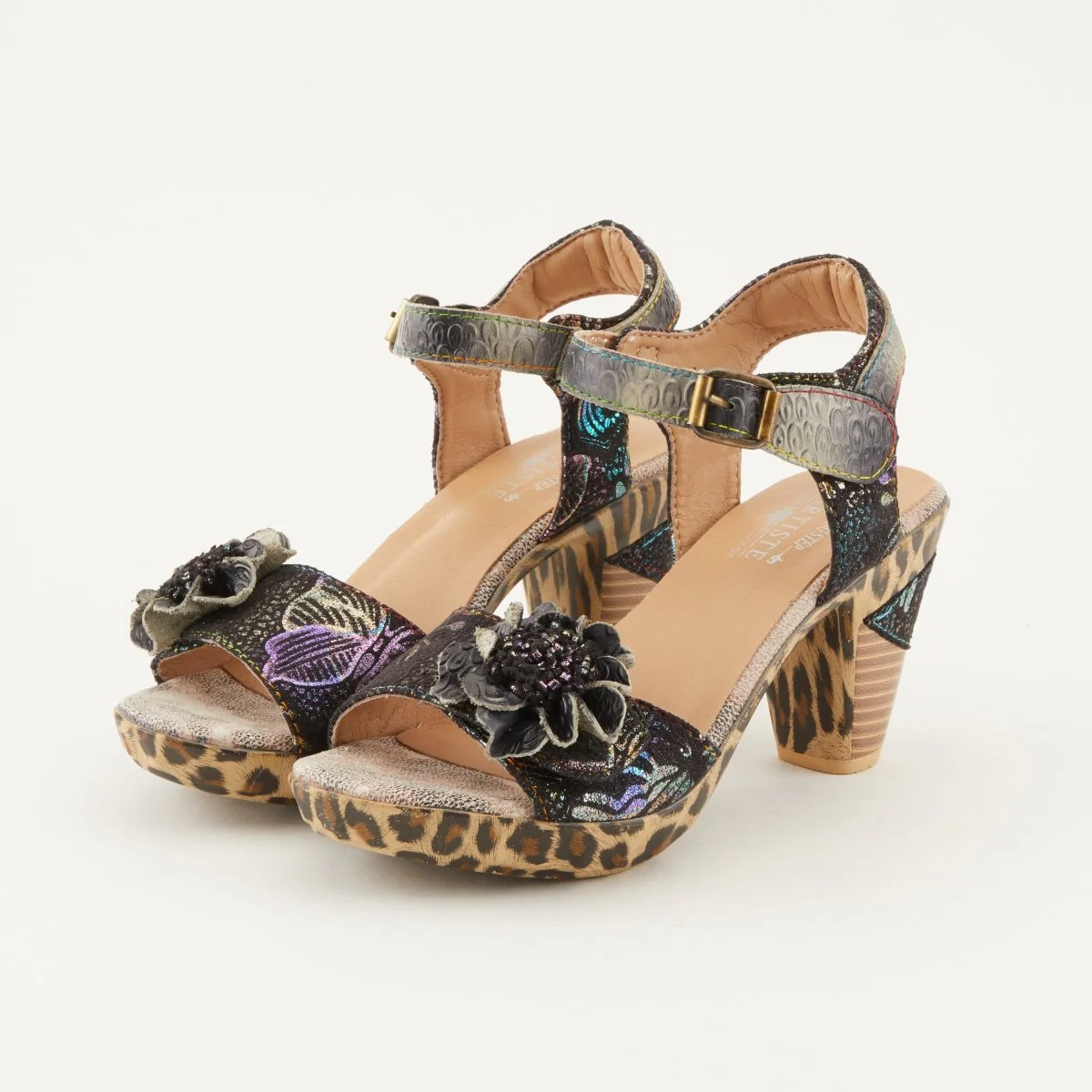 Spring Step Shoes L'Artiste Wildcat Sandals Women's Leather Combo - Image 12