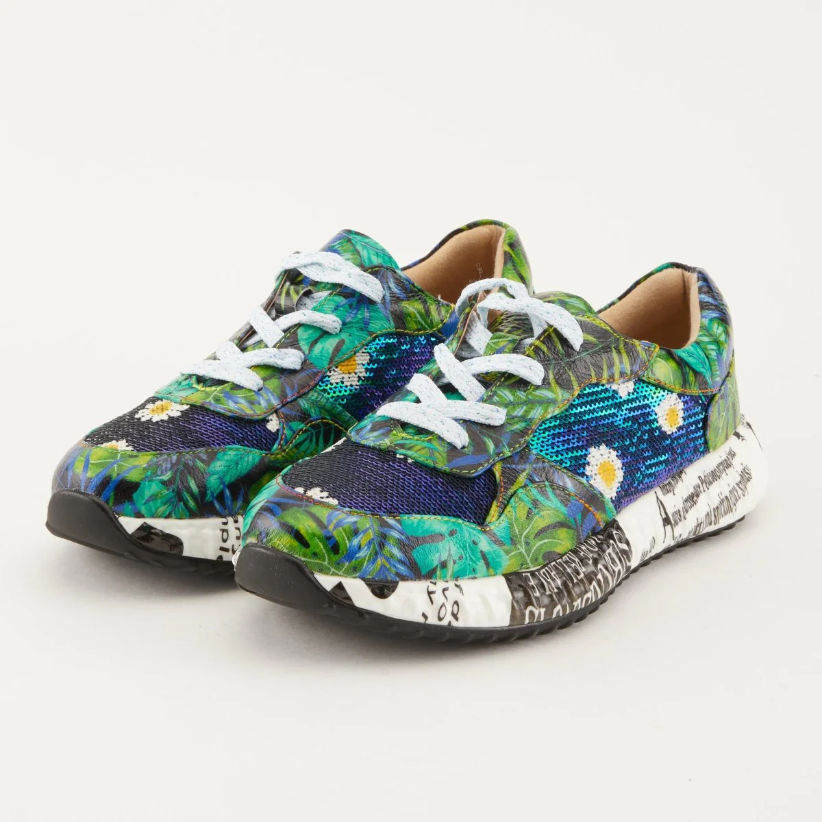 Spring Step Shoes L'Artiste Zingy Sneaker Women's Leather Multicolor