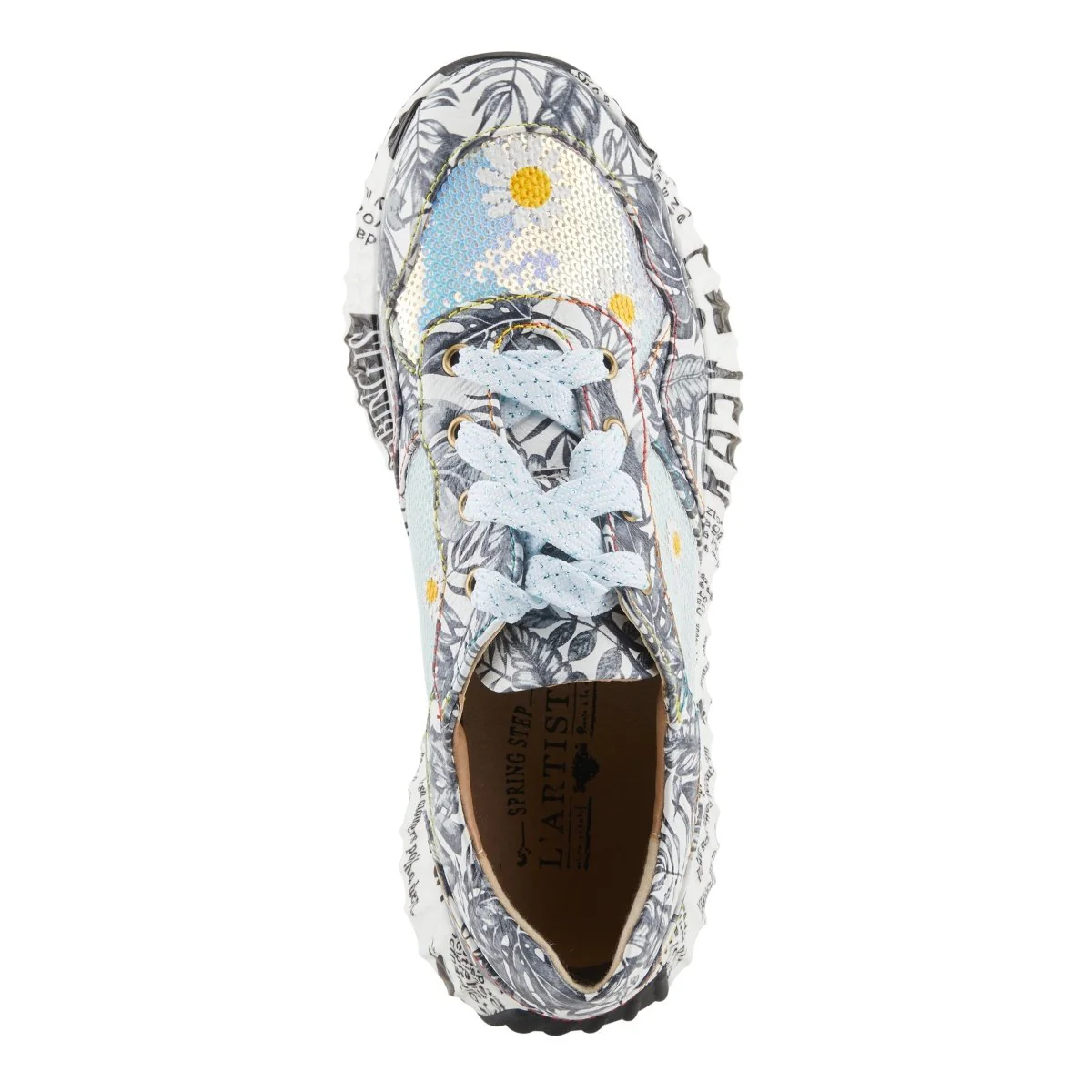 Spring Step Shoes L'Artiste Zingy Sneaker Women's Leather Multicolor - Image 14