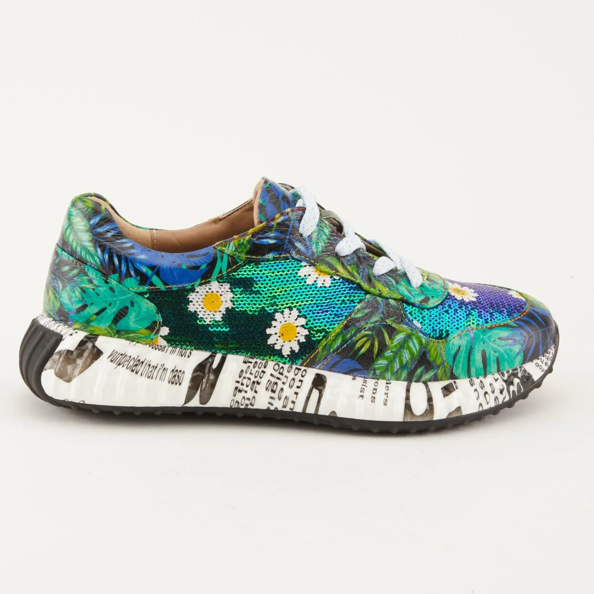 Spring Step Shoes L'Artiste Zingy Sneaker Women's Leather Multicolor - Image 4