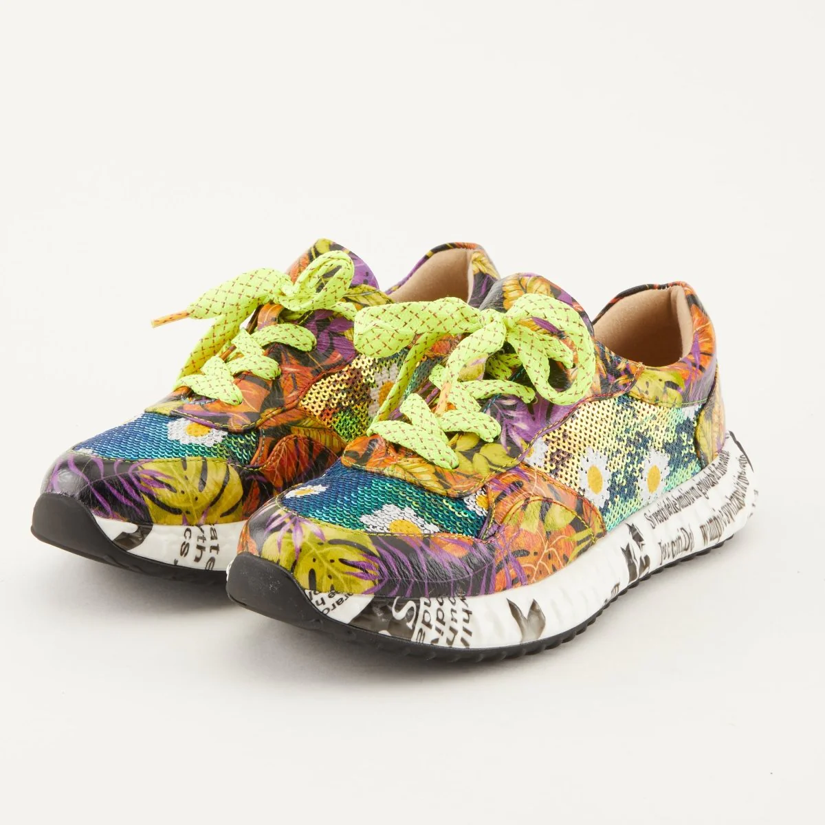 Spring Step Shoes L'Artiste Zingy Sneaker Women's Leather Multicolor - Image 7