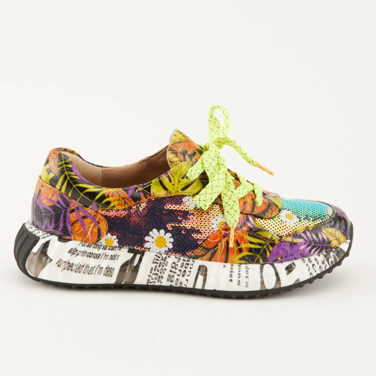 Spring Step Shoes L'Artiste Zingy Sneaker Women's Leather Multicolor - Image 9