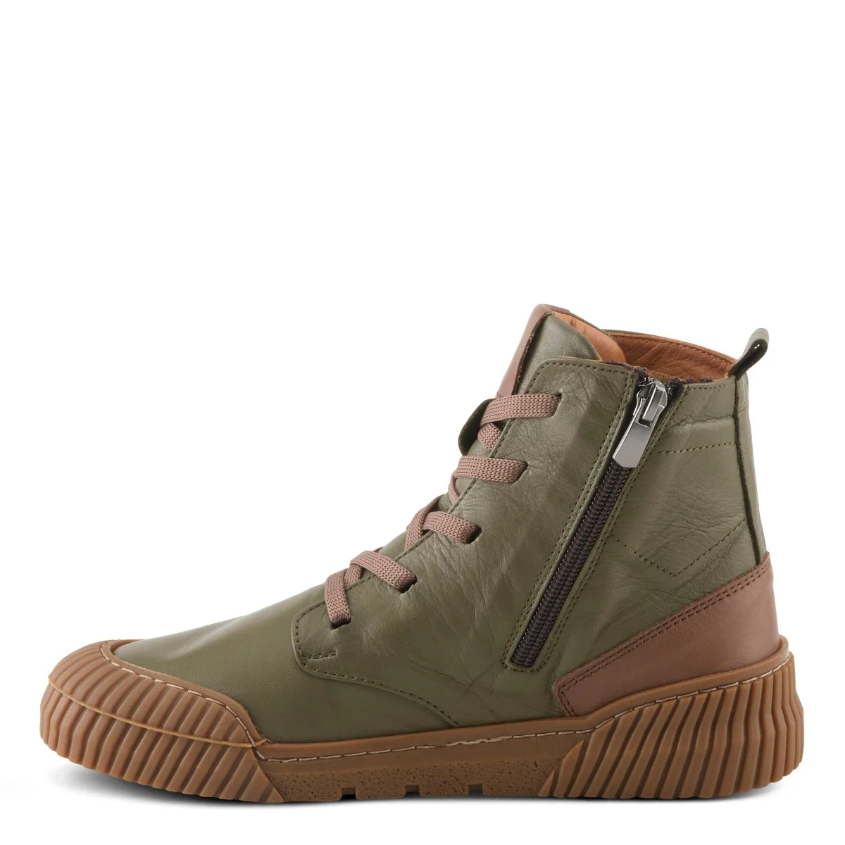 Spring Step Shoes Lizano Women's Luxurious Leather High Top Sneakers - Image 9