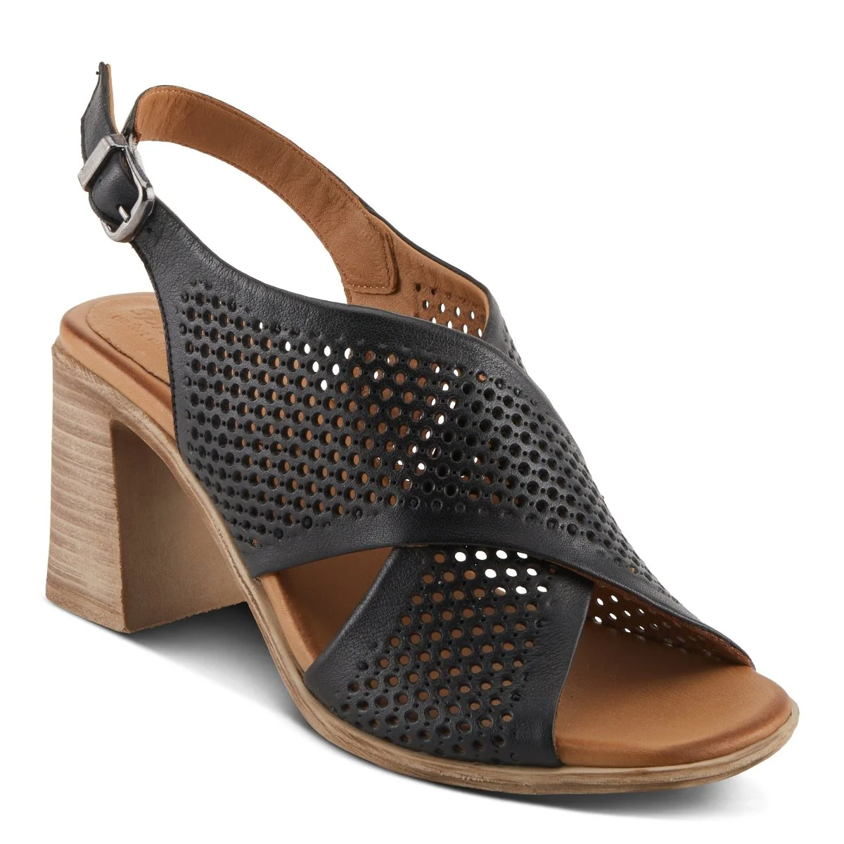 Spring Step Shoes Luanca Women's Leather Perforated Sandals - Image 22