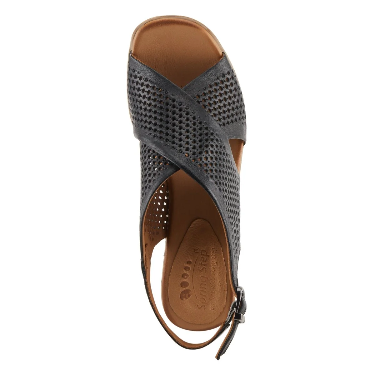 Spring Step Shoes Luanca Women's Leather Perforated Sandals - Image 24