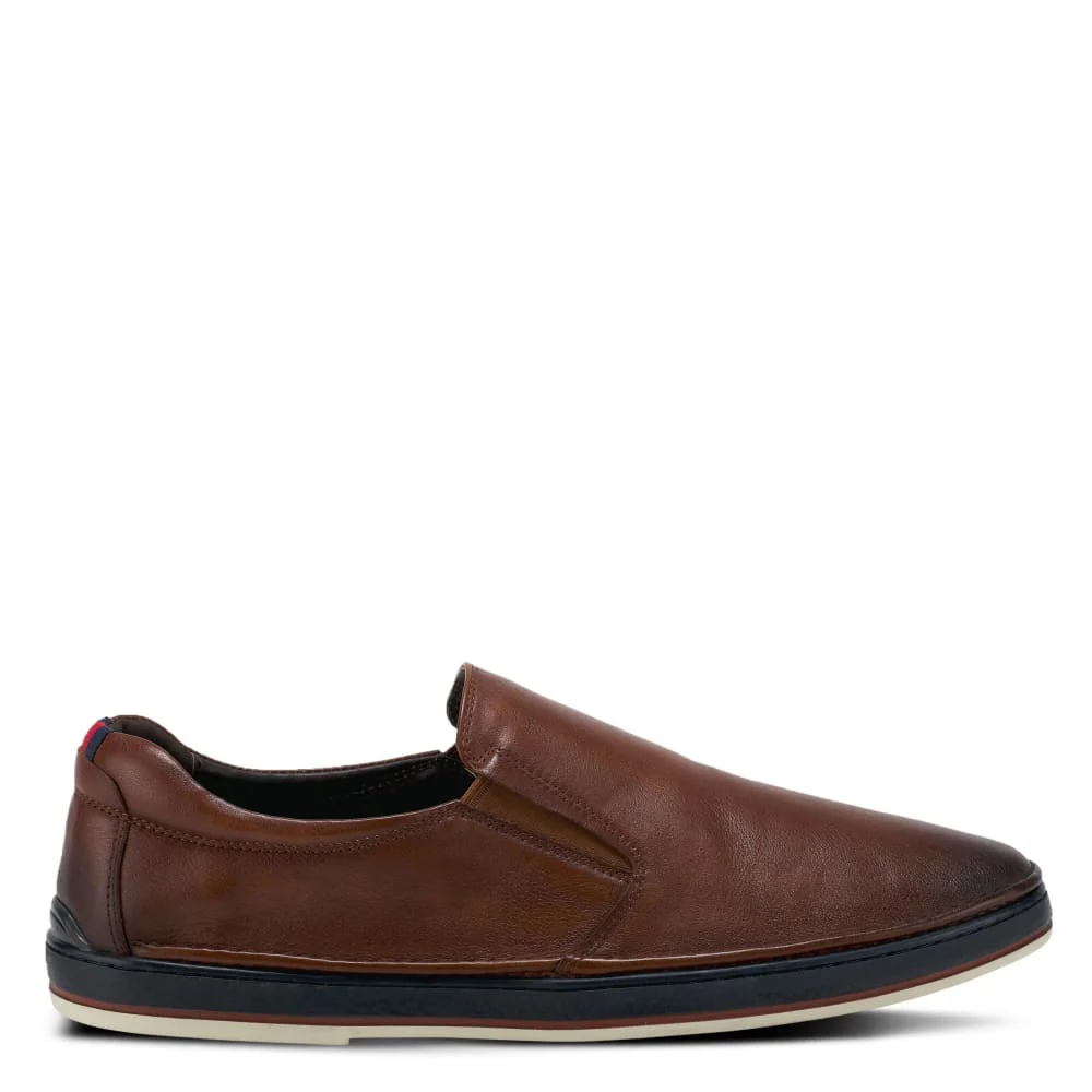 Spring Step Shoes Lugano Men's Leather Slip On Shoes - Image 11